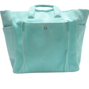 Tiffany Blue Canvas Tote with removable Strap